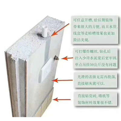 compound eps concrete cement sandwich wall panel