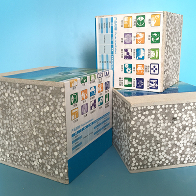 2270*610*100mm Wholesale Cost Saving Sandwich Cement Panel EPS Partition Wall