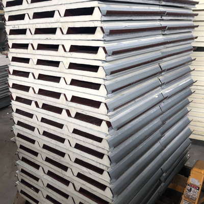 Metal PU Sandwich Insulation Wall Panel For Decoration
